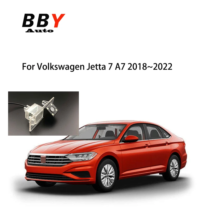 

HD Rear Camera For Volkswagen VW Jetta 7 A7 2018~2022 Night Vision car parking license plate reverse rear view camera