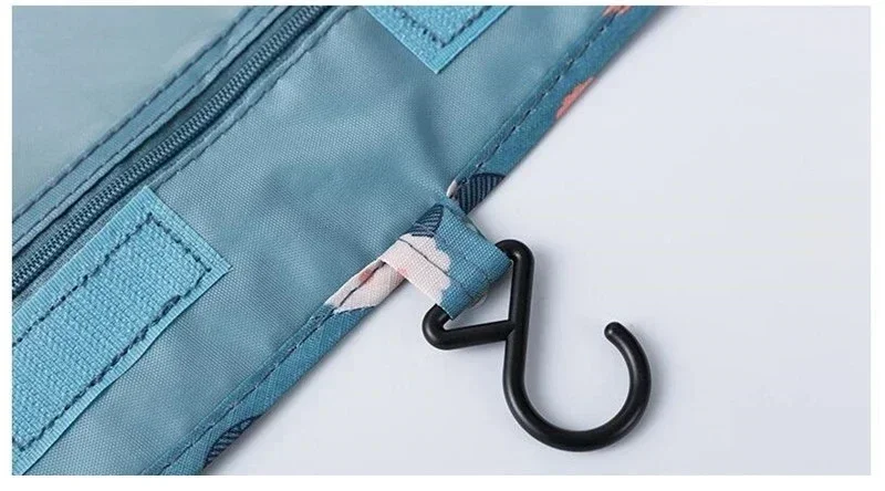 Multifunktionaler Reisehaken, Kosmetiktasche, wasserdichte Aufbewahrungstasche für Toilettenartikel, Beauty-Organizer, Damen-Badezimmer-Aufbewahrungstasche – Detail 11