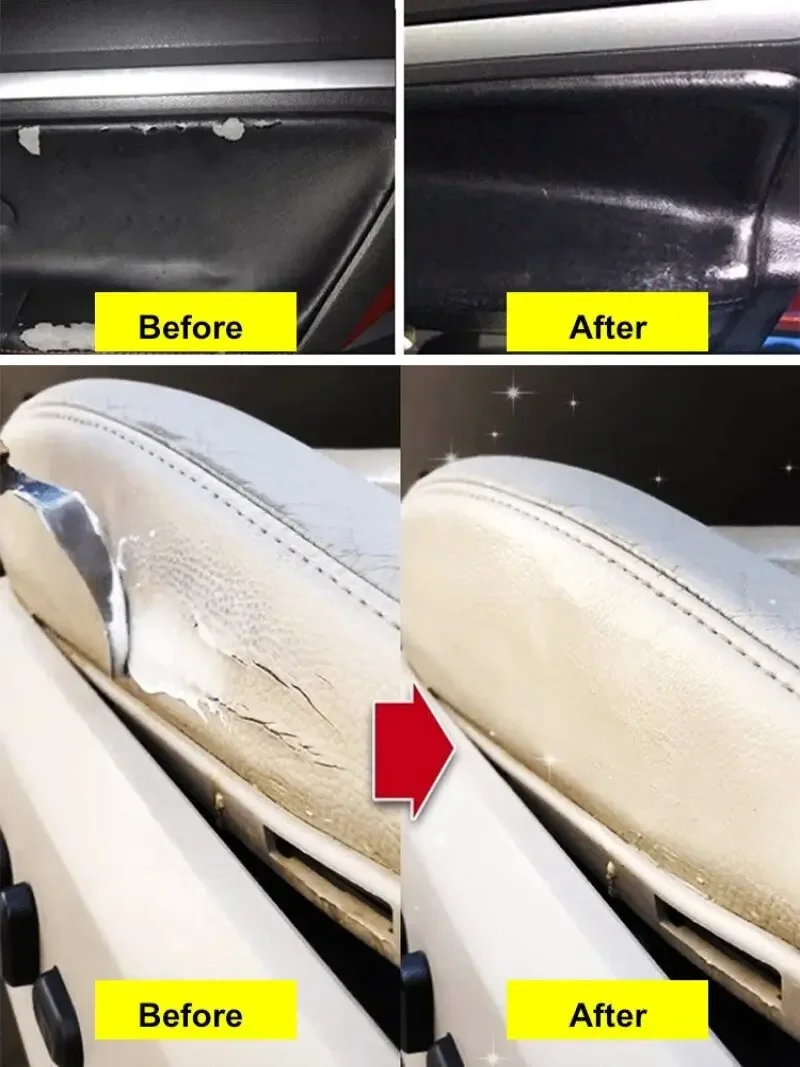 Leather Repair Cream Leather Scratches and Cracks Repair Car Leather Seat Repair Cream Refurbish Repair Tool Leather Shoe Repair