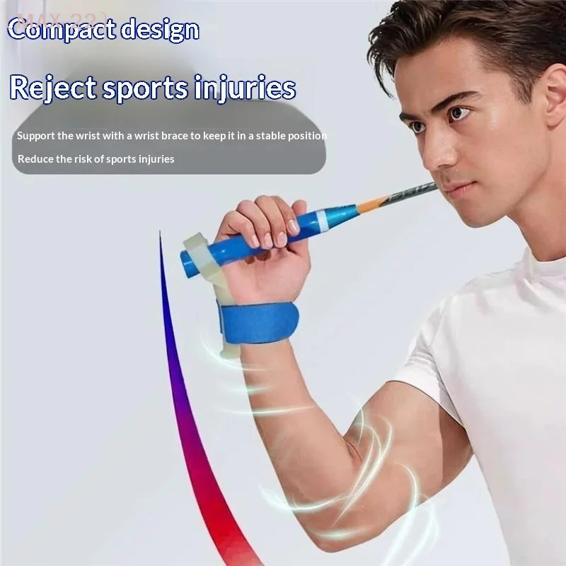 〔MAX-22〕Adjustable Badminton Wrist Support Trainer For Various Hand Size Strong Support Corrects Racket Grip Posture
