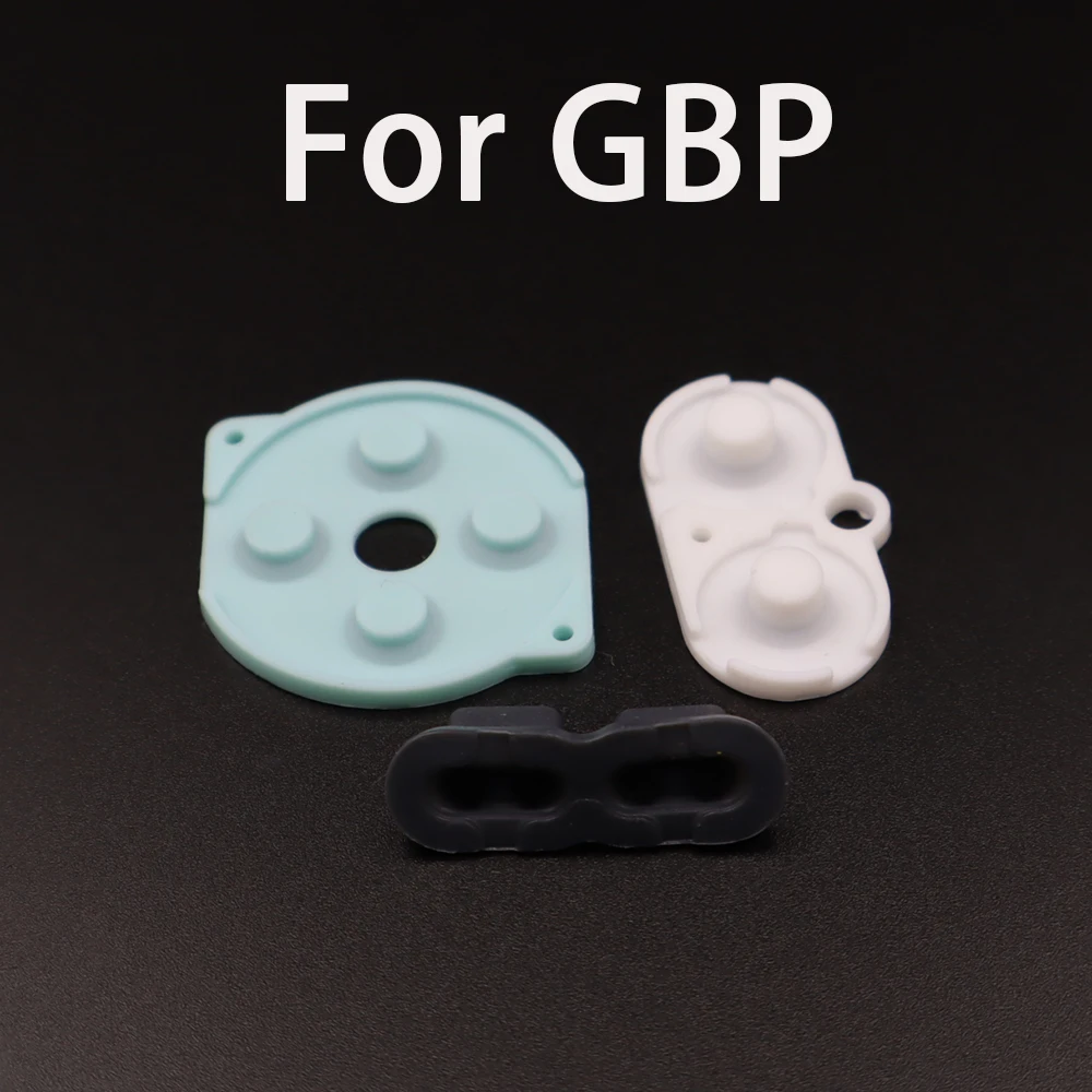 1SET Per Bottoni Conduttivi In Gomma Per Game Boy Classic GB GBA GBC GBP GBA SP Pad In Silicone Tastiera AB D-pad pulsante
