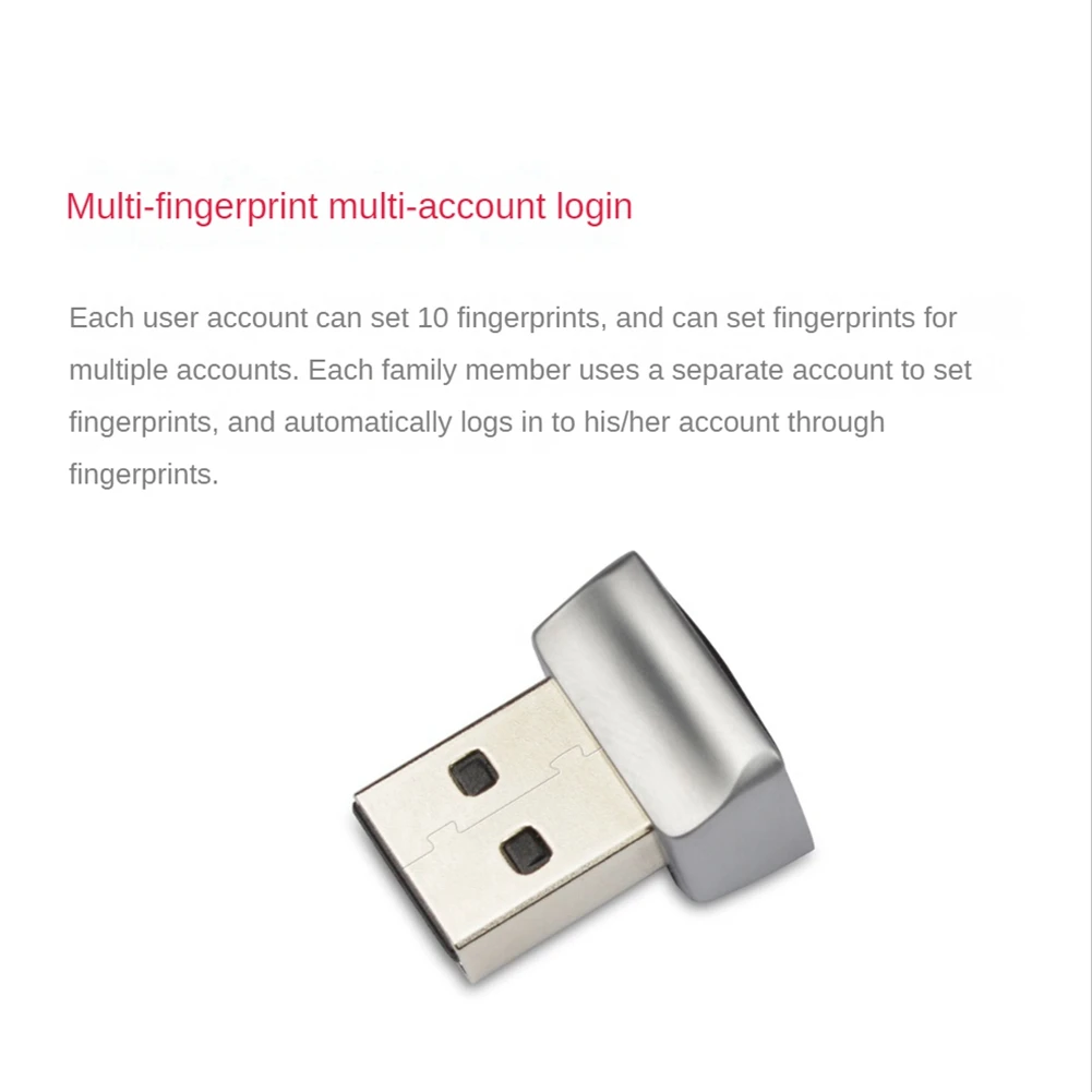 

[NEW!A93G】 USB Fingerprint Reader Module For Windows 10/11 Hello, Fingerprint Unlock Module Biometric Scanner Padlock For Laptop