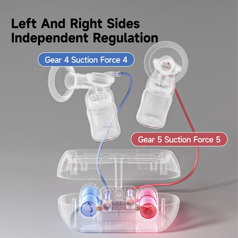 스노우 베어 전기 웨어러블 유방 펌프, 핸즈프리 더블 유방 펌프