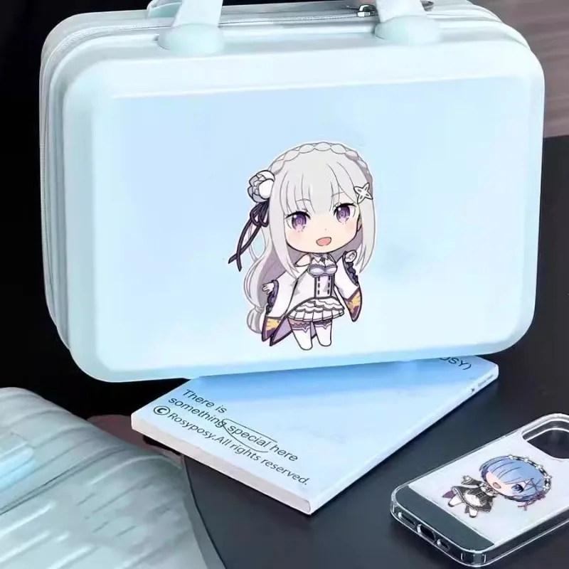 Re:ZERO - Starting Life in Another World Car Decal Rem Ram Anime Peripheral Electric Vehicle Motorcycle Decoration Car Decal New