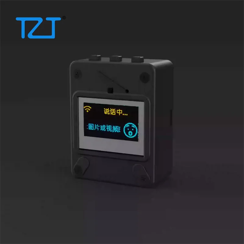 tzt-esp32-s3-n16r8-開発ボード、096-インチ-oled-イエロー-ブルー-154-インチ-tft-カラー-スクリーン-wifi-ai-チャットボット用-3d-プリント-シェル付き