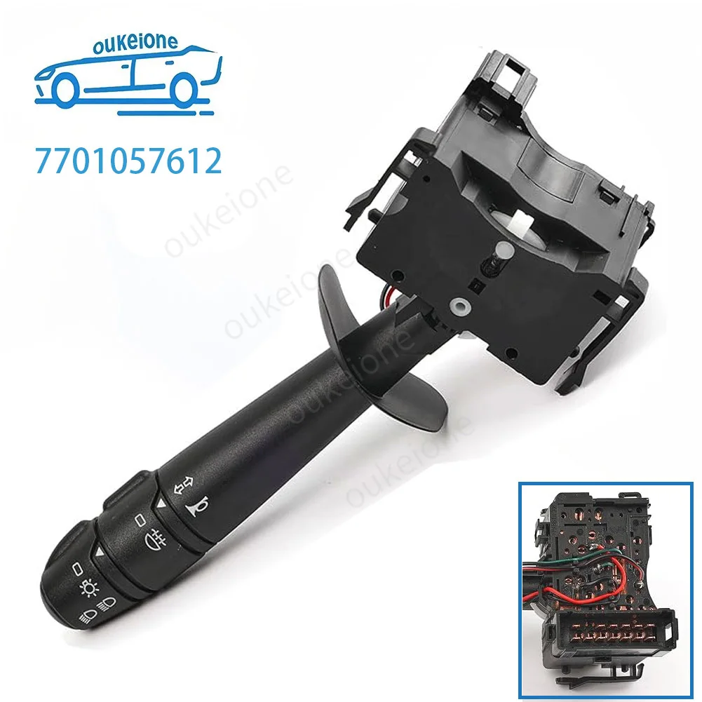 

Кнопка управления фарами, противотуманными фарами и поворотниками для Nissan Interstar, Renault Mascott, Master, Vauxhall 2004-2012, 7701057612