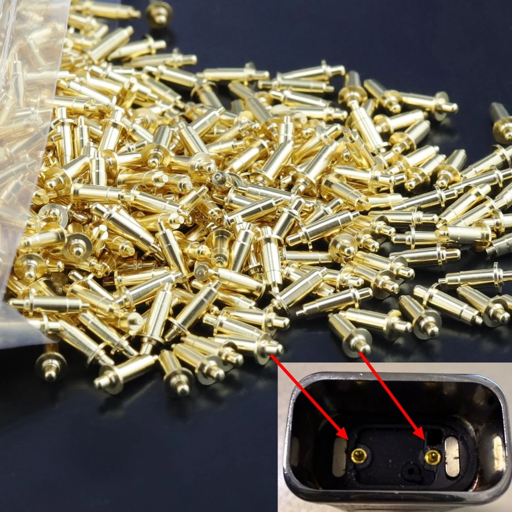 

XROS Pogo Pin Connector Brass Gold-Plated Electrodes Body Spring Core For XROS V1/2/3/4/5,XROS Nano/Mini/Cube