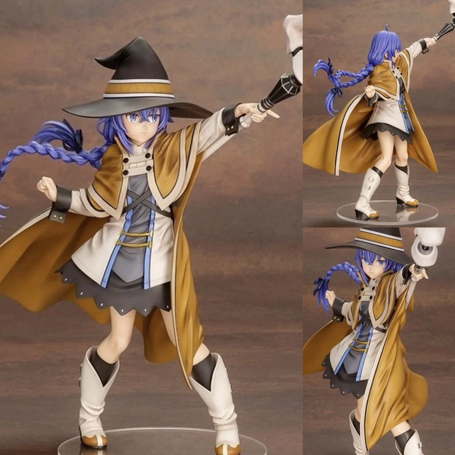 25cm Magician Roxy Migurdia Action Figure Mushoku Tensei：Jobless Reincarnation Anime Figure PVC Adult Collection Model Doll Toys