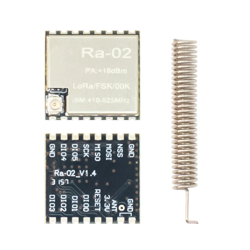 Super Sale Ra-02 Module SX1278 LoRa Wireless RF Data Transmission Module SPI Interface 433MHz Most Distant 10KM for Arduino