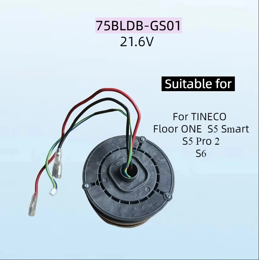 21,6 v 150w original staubsauger motor 75bldb-gs01 für tineco floor one s3/s5