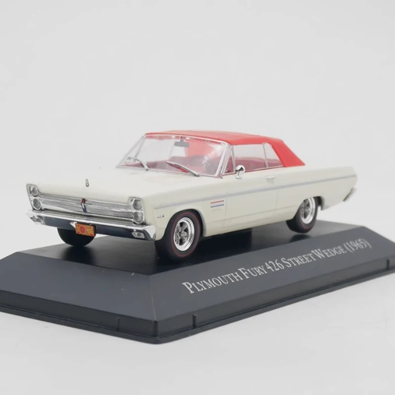 

IXO Diecast 1:43 Scale 1965 Plymouth Fury 426 Alloy Car Model Finished Simulation Collection Decoration Boy Gift Static Display