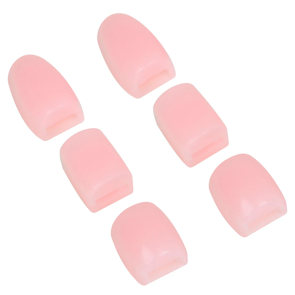 

6 Pcs Sax Side Key Pad Saxophone Riser Aldult Instruments Silica Gel Pads Palm Cushion