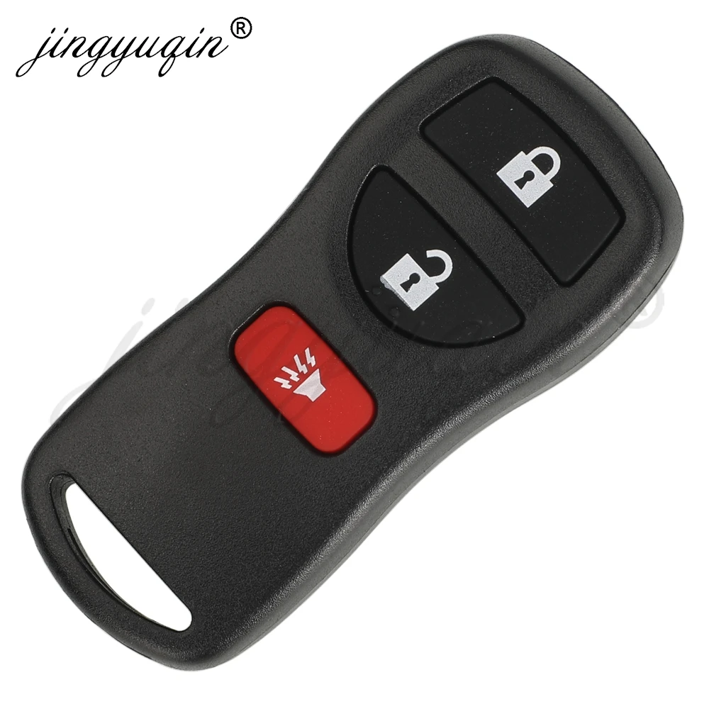 jingyuqin 10X 3BTN 315/433Mhz Remote key Fob For Nissan Armada Frontier Murano Pathfinder Quest Titan Xterra 2002-2007 Car keys