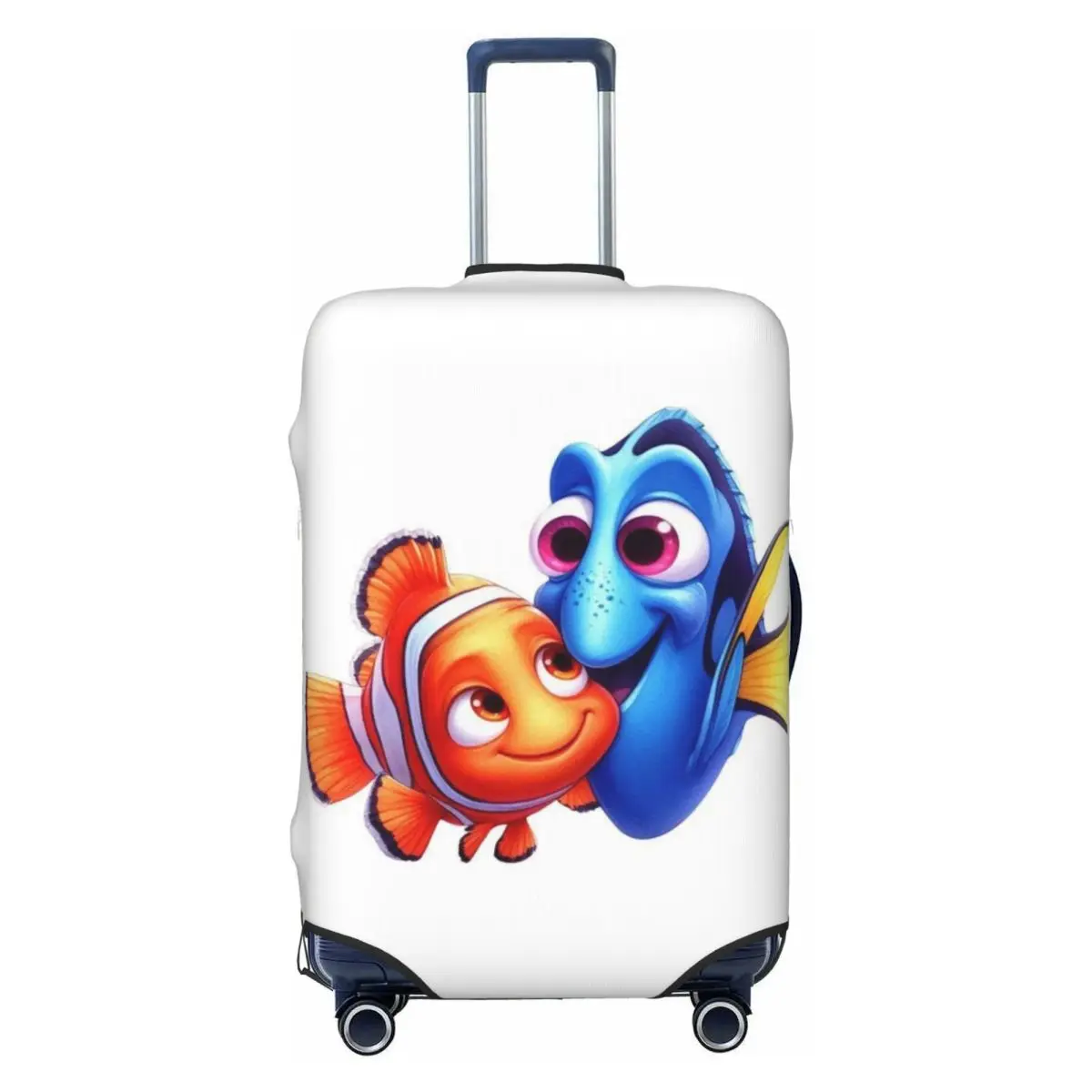 

Custom Finding Nemo Marlin Luggage Cover Elastic Travel Suitcase Protective Covers Suit For 18-32 inch