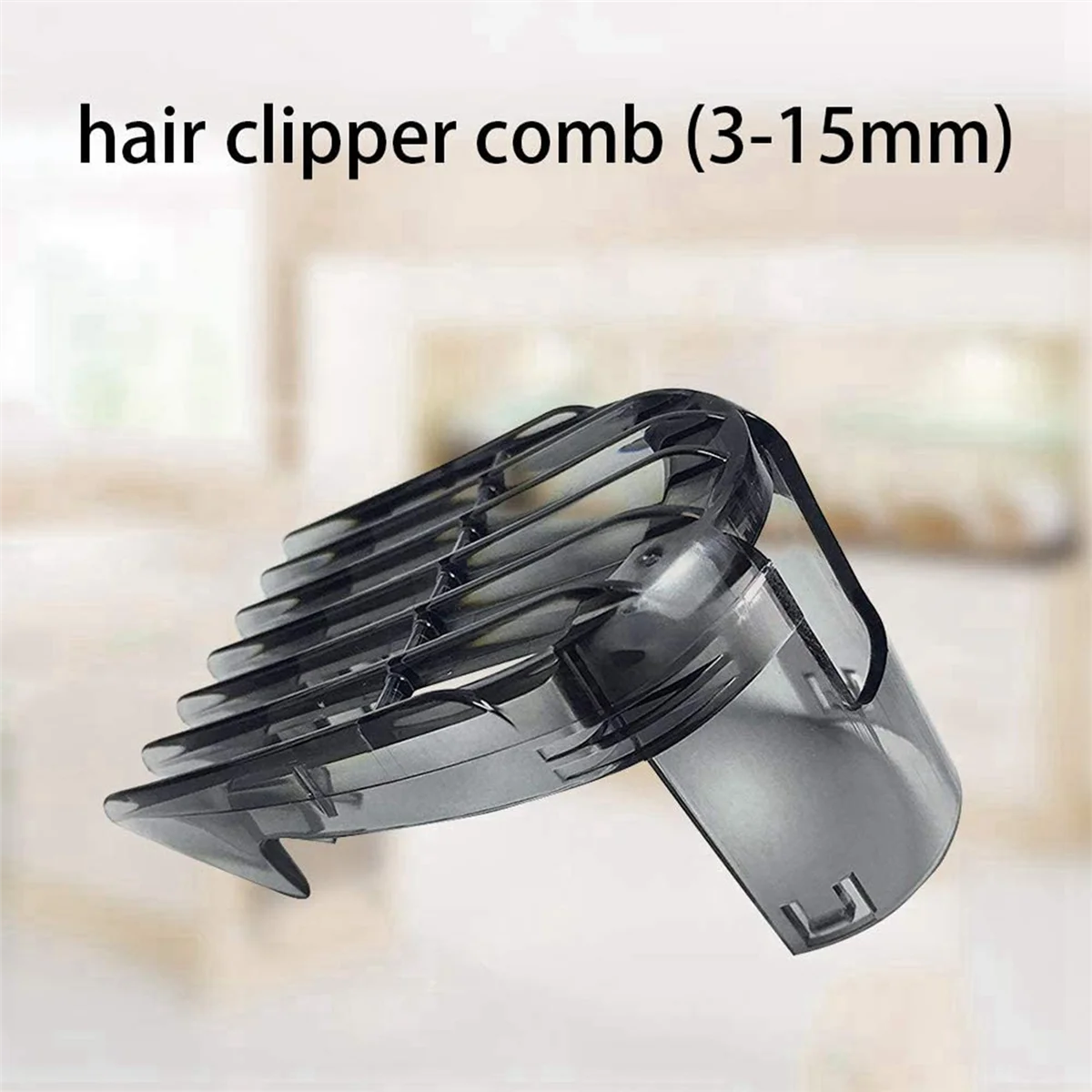 4 Pcs 3-15mm Hair Clipper Comb for QC5510 QC5530 QC5550 QC5560 QC5570 QC5580 Hair Trimmer Replacement Comb-T33C