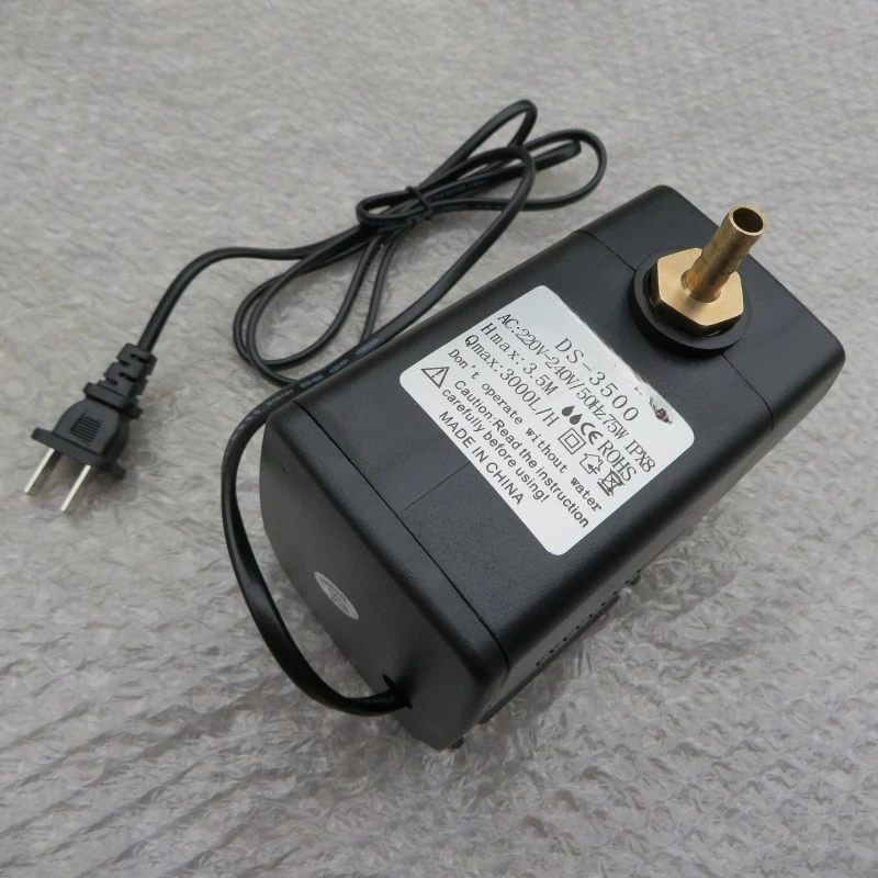Engraving machine water special water pump for electric spindle DING SHENG DS-3500 computer engraving machine submersible