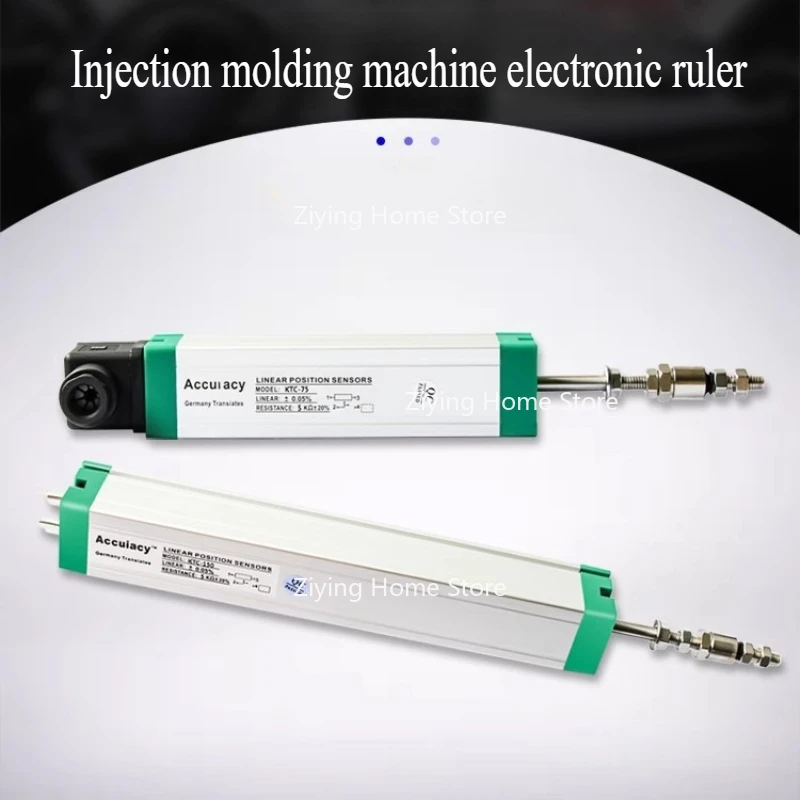 

KTC 50-450mm Transducer Linear Displacement Scale Sensor Pull Rod Electronic Ruler Position LWH Potentiometer Injection Machine