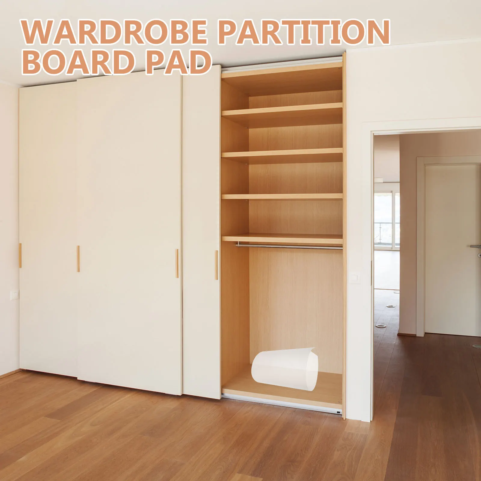 

Transparent Shelf Liners Plastic Non Slip Kitchen Cabinet Closet Organizer Washable Mat 20.95x11.16 Inch Under Shelf Storage