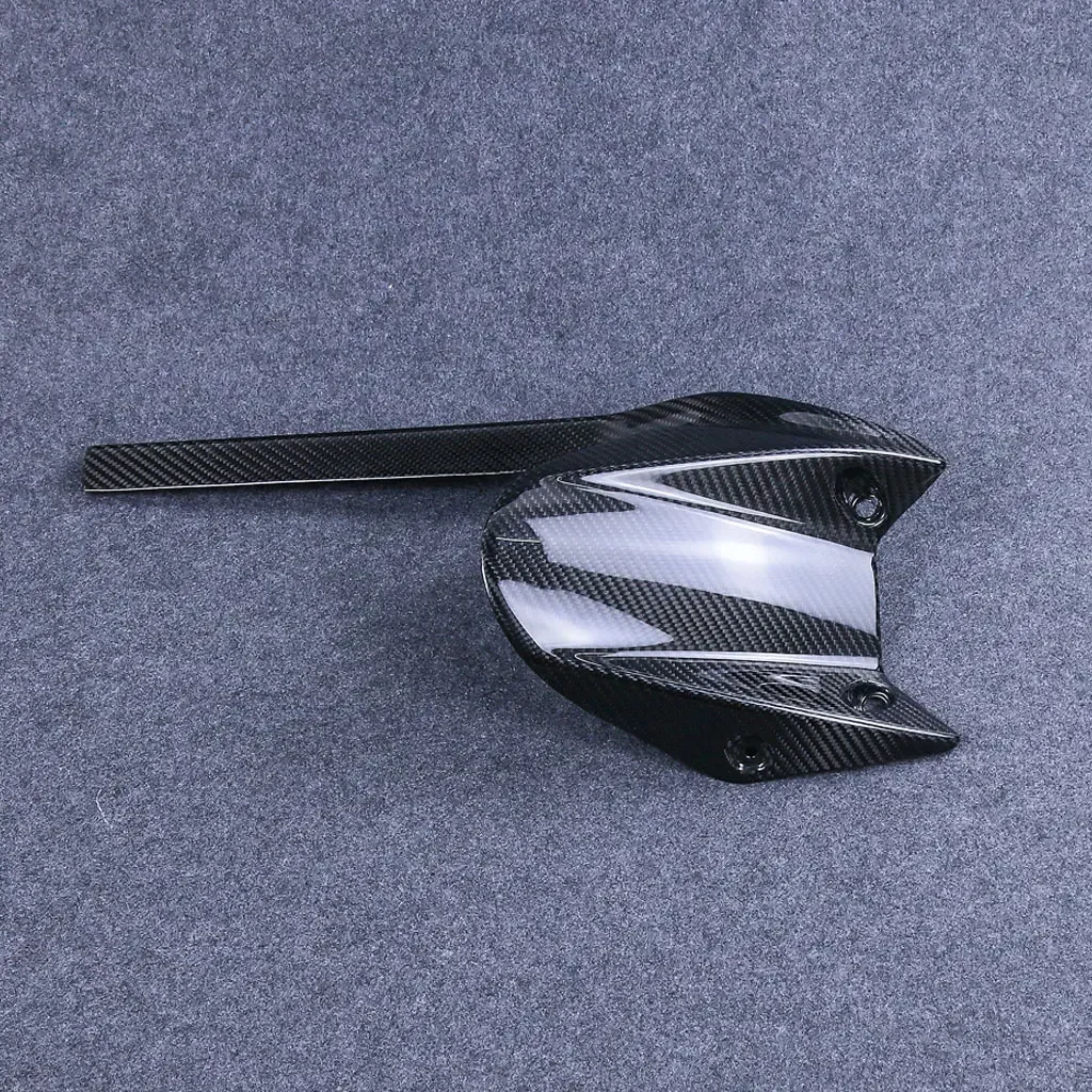 for  carbon fiber motorcycle accessories street triple 765 2017+ Rear Fe nder Hugger / Chain Guard