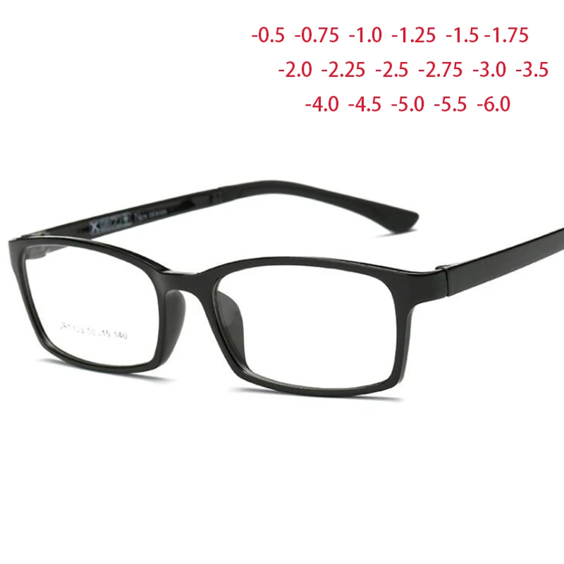 

Super Light Square Myopia Glasses Nearsighted Eyeglasses Female Male Shortsighted Eyewear 1303 Spectacles -0.5 -1.0 -2.0 TO -6.0