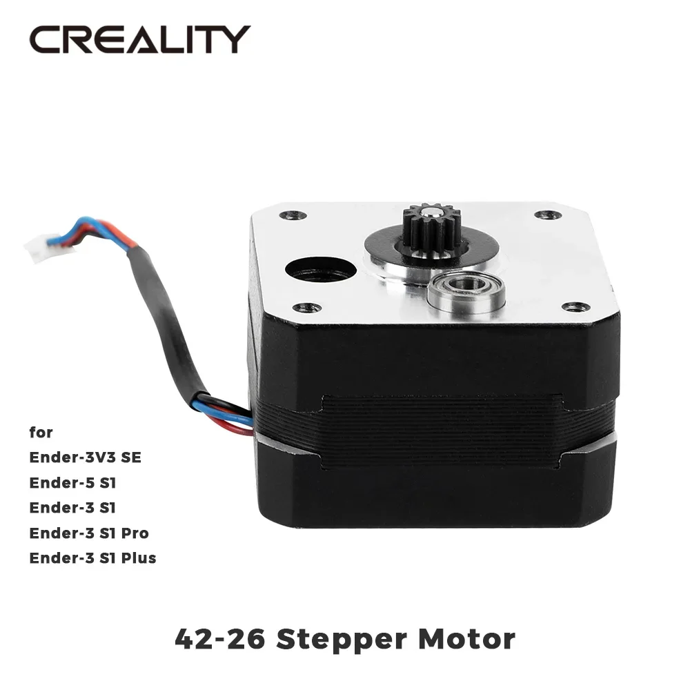 Creality 42-26 Stepper Motor 0.84A SMF4043 Gear and 684ZZ Bearing for Ender-3V3 SE/Ender-5 S1 3D Printer