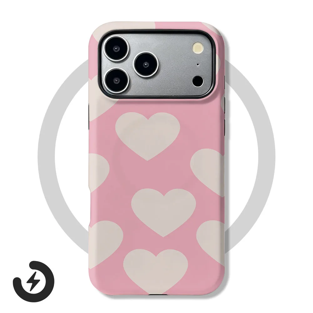Love Heart Magnetic Case For Xiaomi 13T Pro 17 15 13 14 Pro Ultra Cute 2 in 1 Film Shell Bumper Phone Cover Fundas