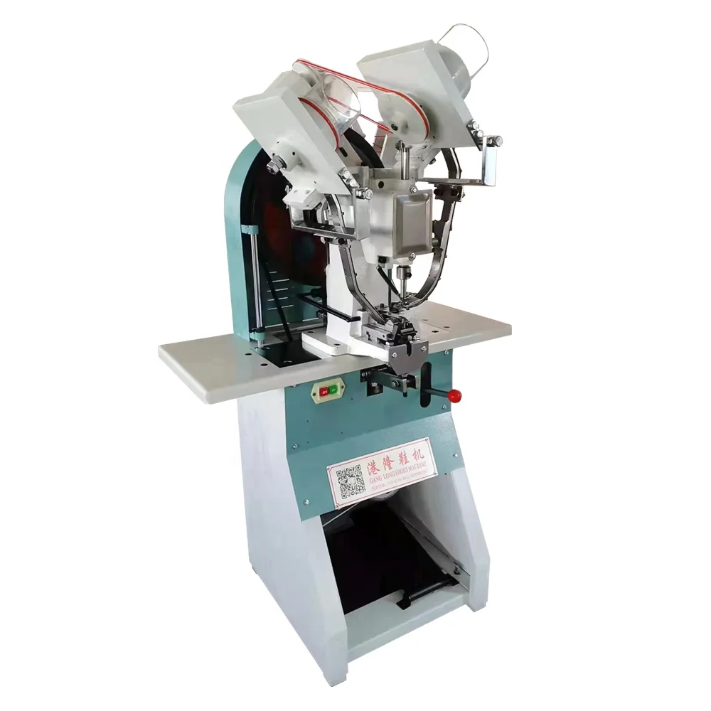 Factory Price Shoemaking Double-Sided Shoe Eyelet Rivets Electric Automatic Shoe Eyelet Machine