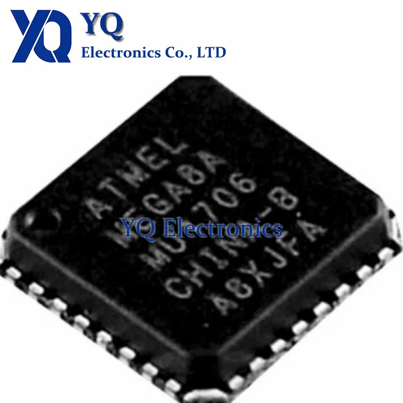 1PCS/lot New OriginaI ATMEGA8A-MU packaged QFN-32 microcontroller (MCU/MPU/SOC)