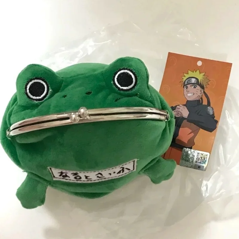 Naruto Uzumaki Anime Naruto 16 cm Cartoon Anime Periferiche Rana Portafoglio Bambola Cuscino Ciondolo Giocattoli per bambini Regalo