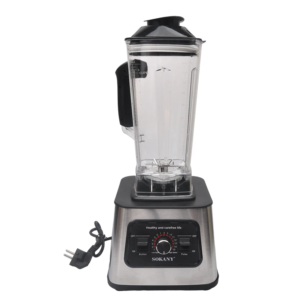 

6000W 2.5L Portable Blender For Kitchen Ice Smoothies Juicer Electric Mixer Machine Juicing Grinder Food Processor Home 믹서기 착즙기