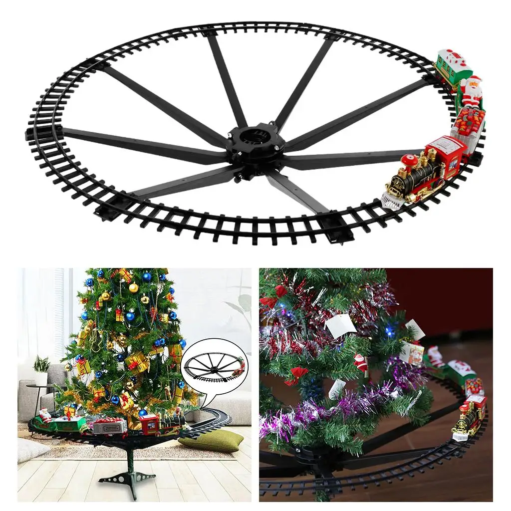 Christmas Electric Rail Car Train Toy Children's Electric Toy Railway Train Set Transportation Building Toys New Year Gifts