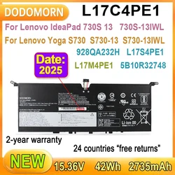 DODOMORN L17C4PE1 Laptop Battery For Lenovo Yoga S730 S730-13 S730-13IWL S730-13IWL(81J0),For Lenovo IdeaPad 730S 13,30S-13IWL