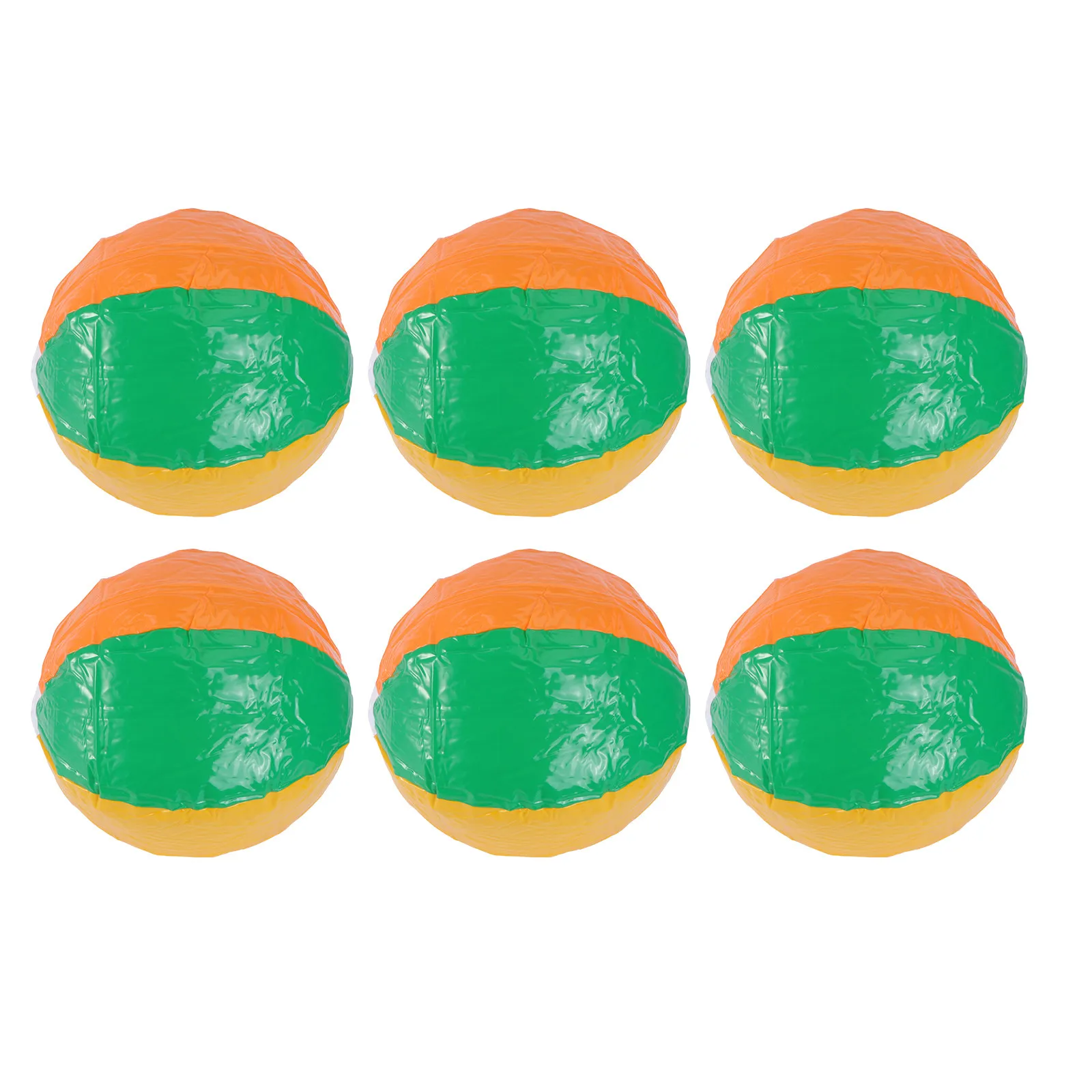 

6 Pcs Beach Balls for Kids Swimming Toys Inflatable Pool Party Decorations Inflatables