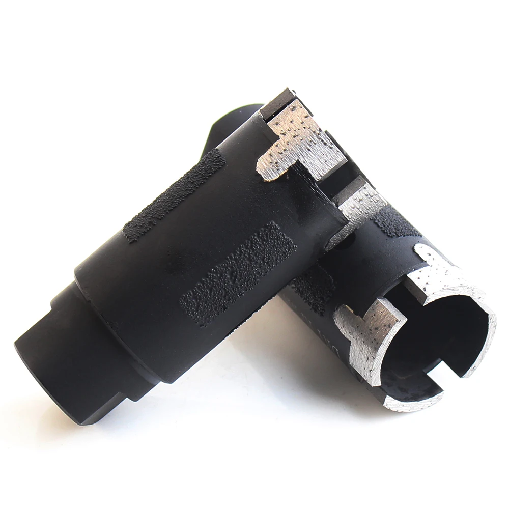 

Casaverde 1 шт., алмазные сверла для сухого сверления 1-3/8 дюйма, 35 мм для сухого сверления камня с вакуумной пайкой, наружная защита