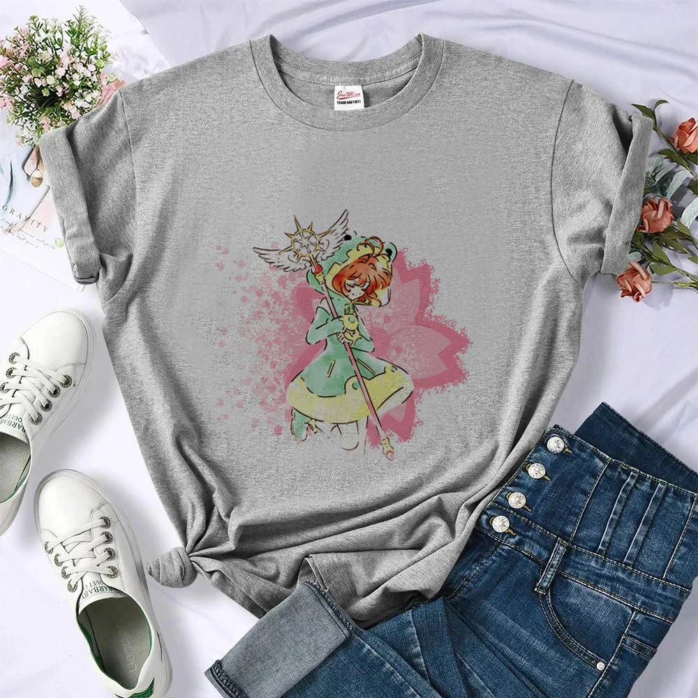 Cardcaptor Sakura t-shirt femme aesthetic meme cutecore cute t-shirt meme manga japan emo
