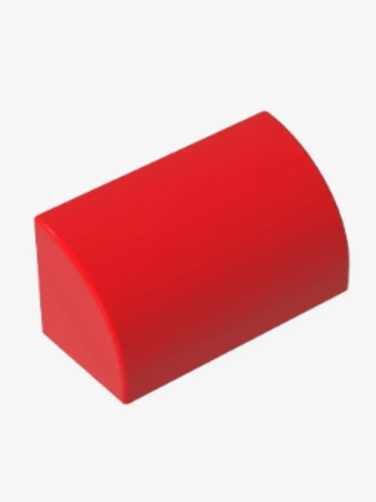 10pcs MOC 37352 curved surface tiles 1x2x1 small particle building blocks DIY props and accessories
