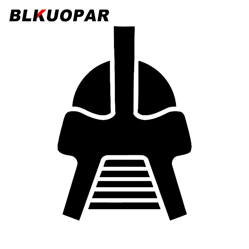BLKUOPAR für Battlestar Galactica Cylon Autoaufkleber Persönlichkeit Sonnenschutz Cartoon Aufkleber Kreative Kreative Autotürschutz