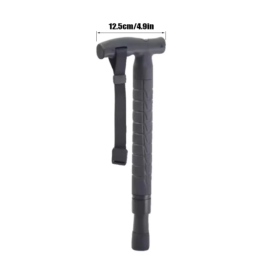 Outdoor EDC Bergsteigen Stick Faltbare Multi Funktionale Teleskop Camping Wandern Auto Fenster Breaker Selbstverteidigung Werkzeug