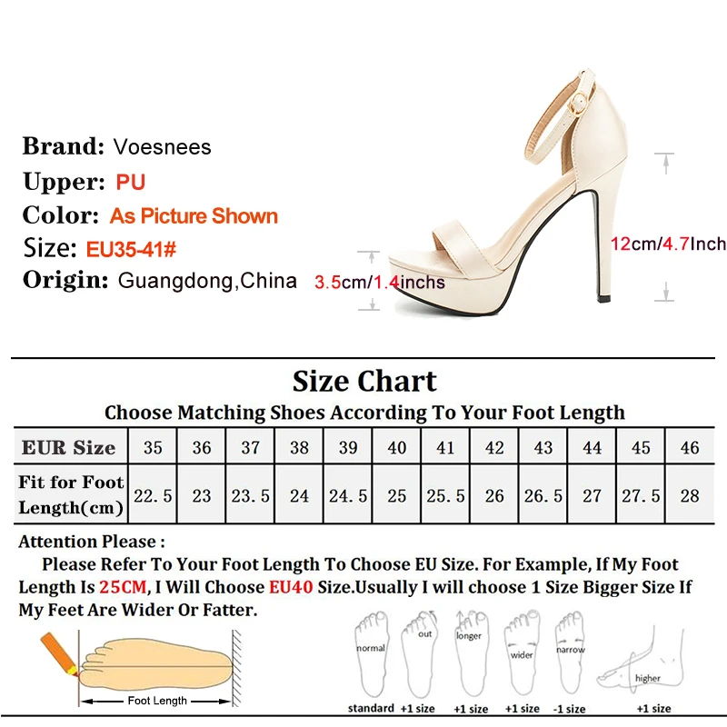 12CM Thin Heels Sexy One Word Band Party Sandals Summer Catwalk Show High Heels Waterproof Platform Buckle Strap Shoes For Women