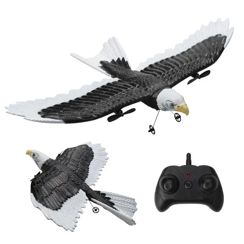 

FX651 2,4 ГГц 2-канальный RC Eagle Plane — электрический планер из пенопласта с фиксированным крылом, имитация лысиного орла, детская летающая игрушка с дистанционным управлением