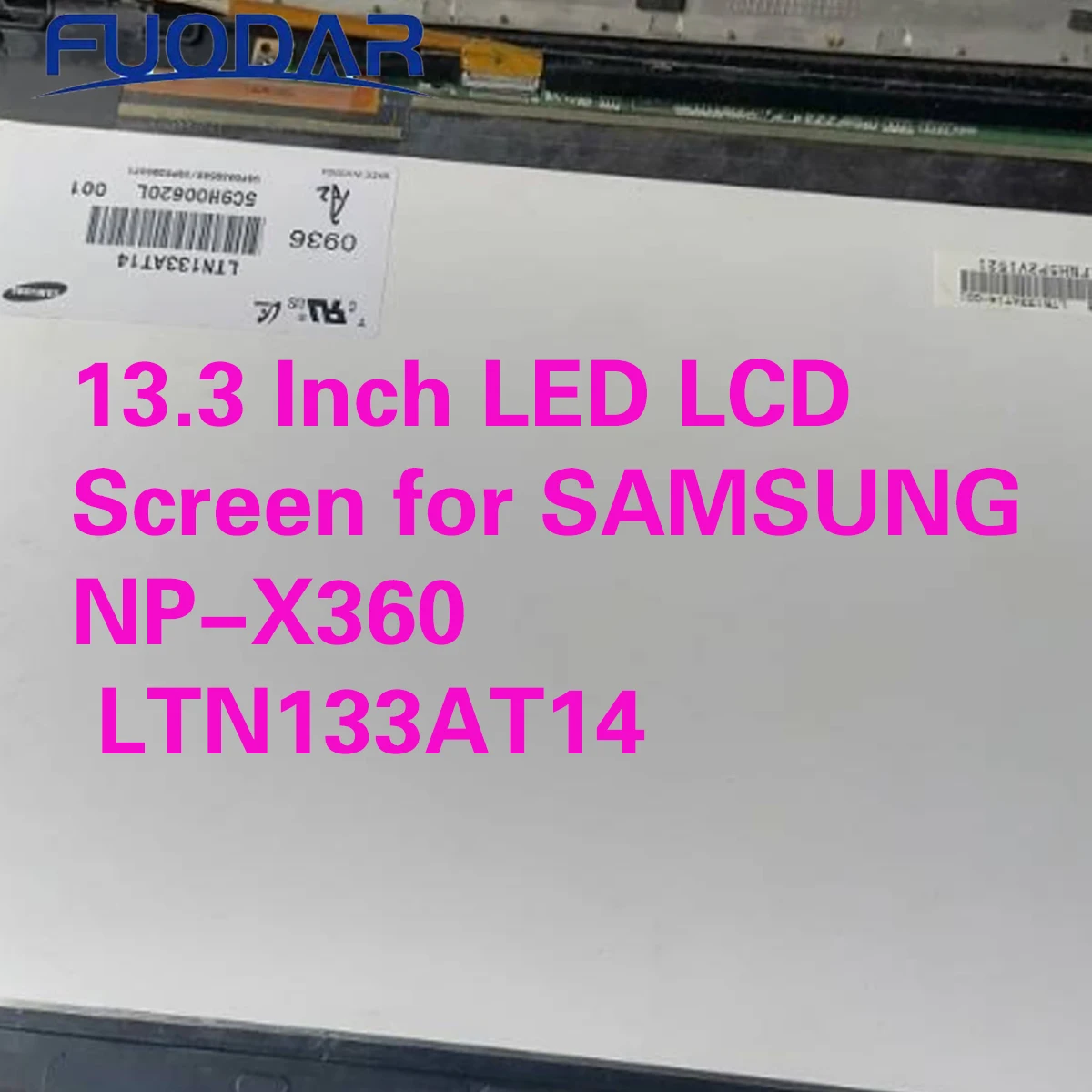 13.3 Inch LED LCD Screen for SAMSUNG NP-X360 LTN133AT14