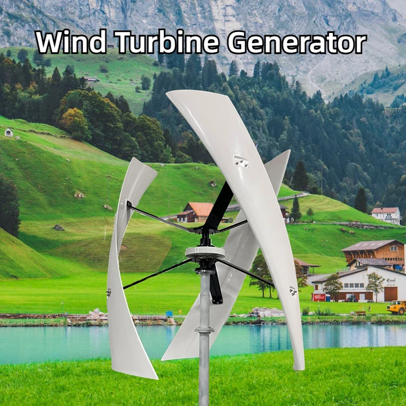 

Free Energy Windmill 15000w 20000w Vertical Axis Permanent Maglev Wind Turbine Generator 12v 24v 48v 96v 220v On Grid Inverter