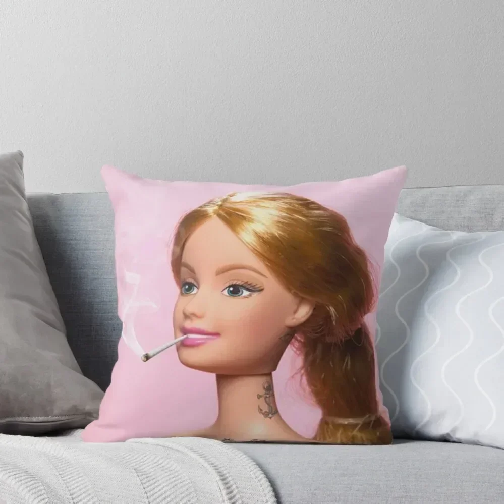 Doll Grown Up Throw Pillow Sofa Pillow Cover Ornamental Pillow Decorative Sofa Cushions pillows decor home