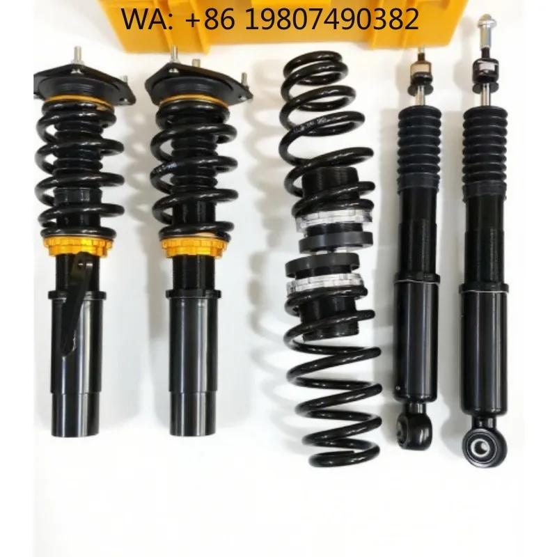 

Urban Adjustable Coilover Suspension Kit, Height Tunable Steel Shocks, Daily Road Anti Shake Chassis Upgrade Parts