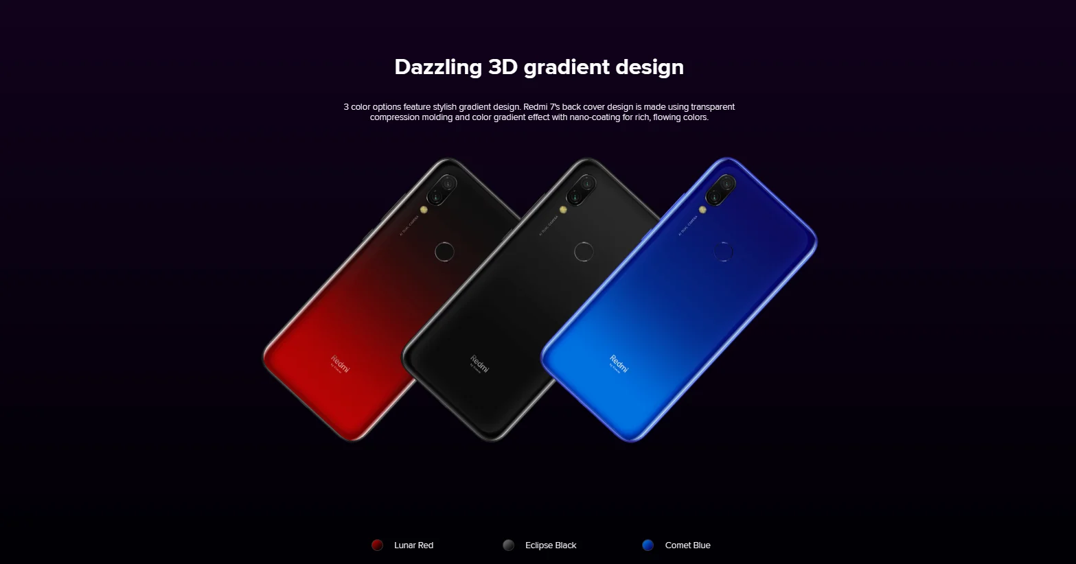 携帯電話/スマホ Xiaomi Redmi7 3GB/64GB Xiaomi Redmi 7のスペックまとめ、対応バンド、価格 | telektlist