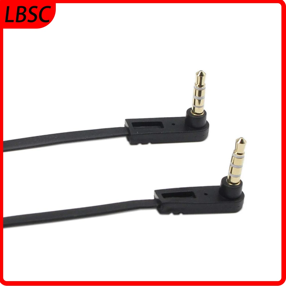 3.5mm Stereo Plug/Male to Right Angle 4-pole 1/8\