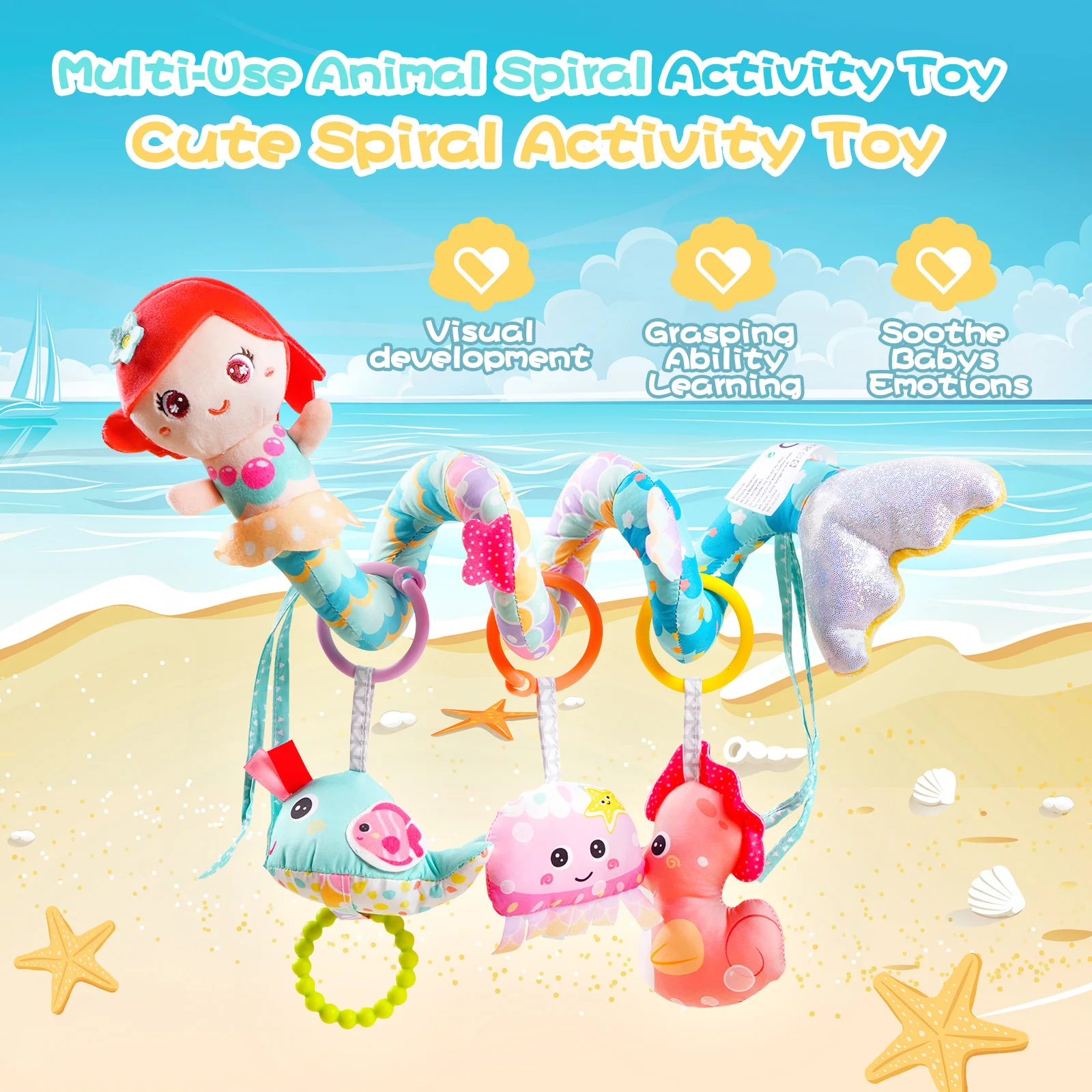 ของเล่นติดเบาะรถยนต์แบบเกลียวส - Car Accessories For Baby บทวิจารณ์และราคา