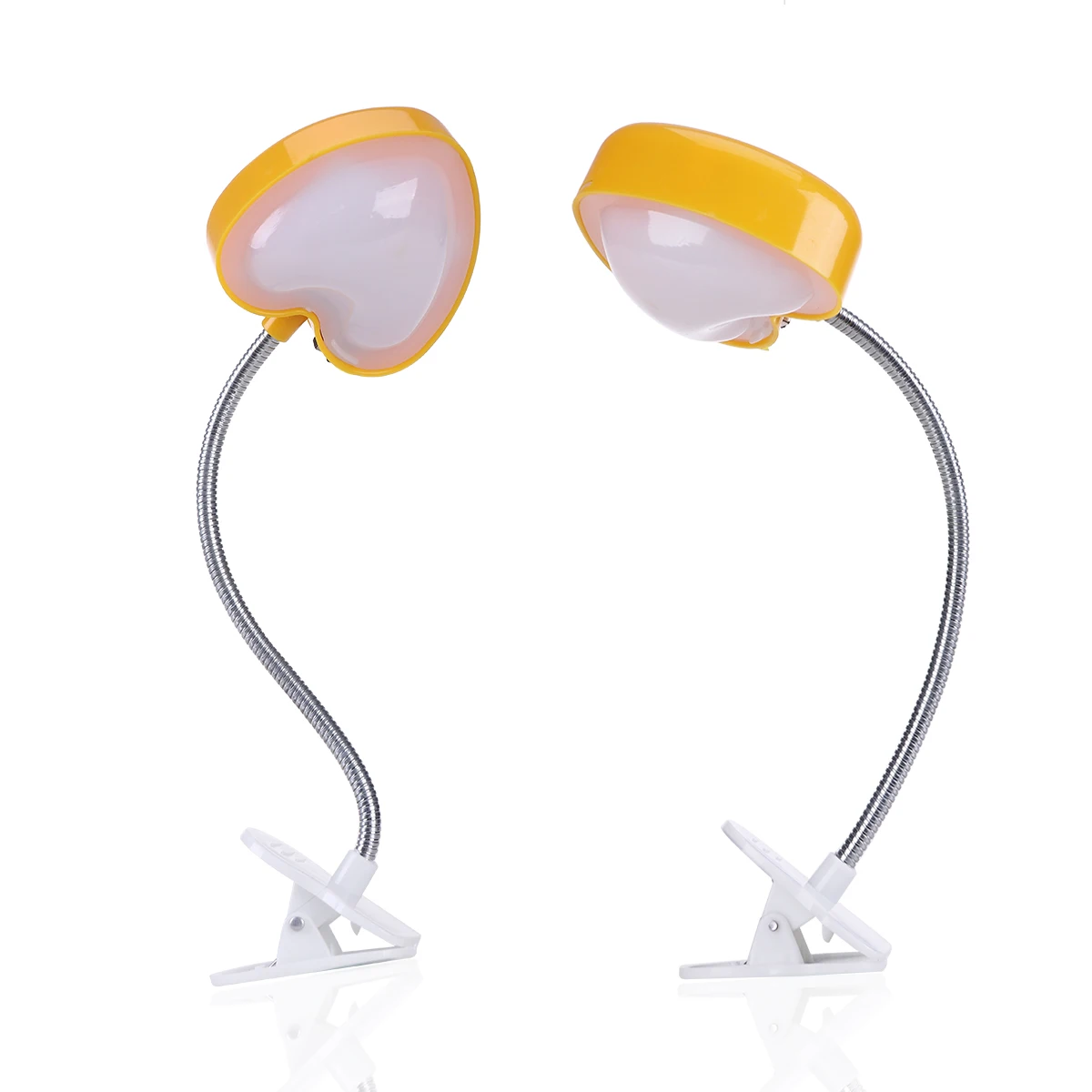 

LED Eye Protection Clip Lamp Operated Adjustable Angle Clip Desk Light No Glare Energy Saving Clamp Light for Reading