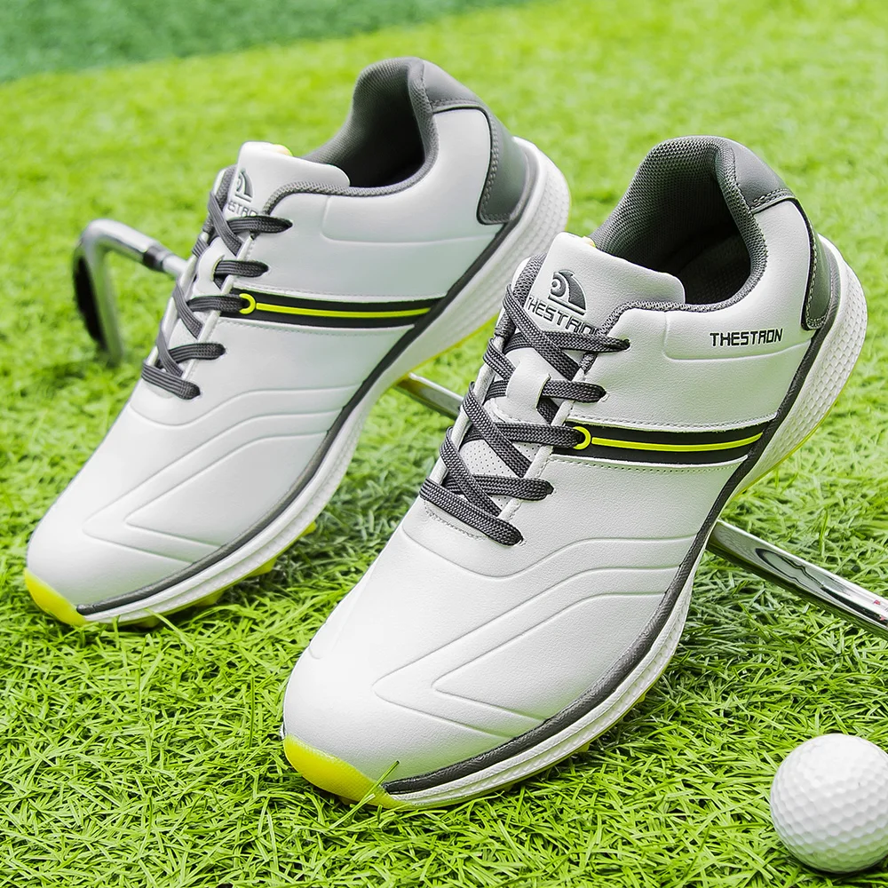 Simple and Stylish Golf Shoes High Water Resistance High Slip Resistance High Breathability New Golf Shoes