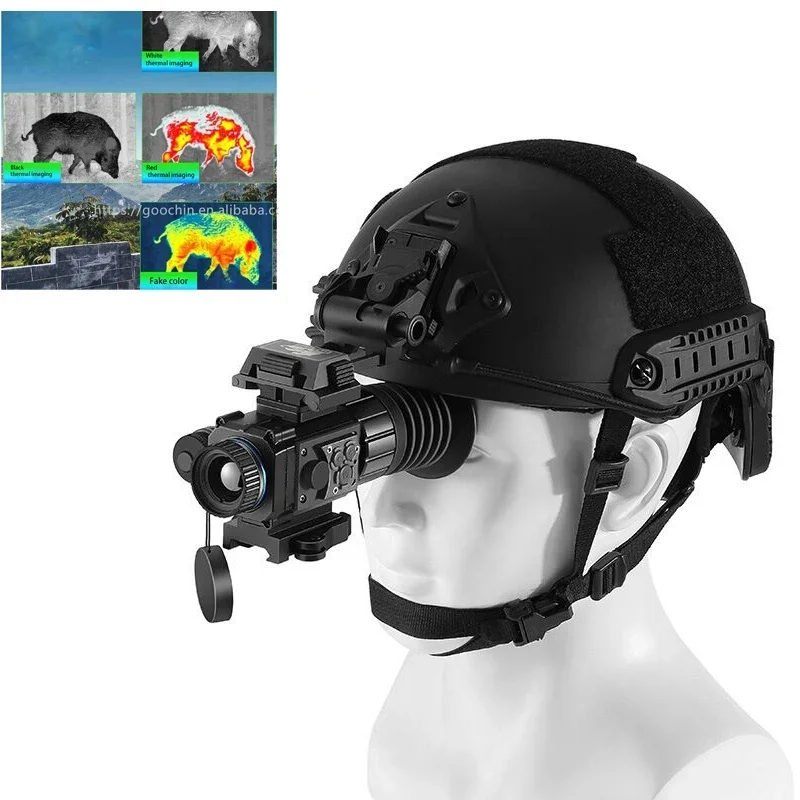 2025 Premium Products LUXUN TU120 3 in 1 Thermal Scope Infrared Night Vision Thermal Imaging Scope for Laser Aim Scope 5 Crossha